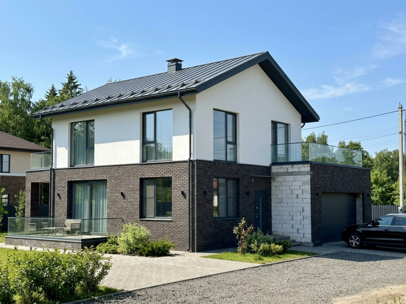 Фасад для газобетона 2026: топ-5 технологичных решений защиты коробки Фасад для газобетона 2026: топ-5 технологичных решений защиты коробки